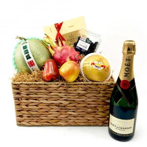 進口高級送禮果籃