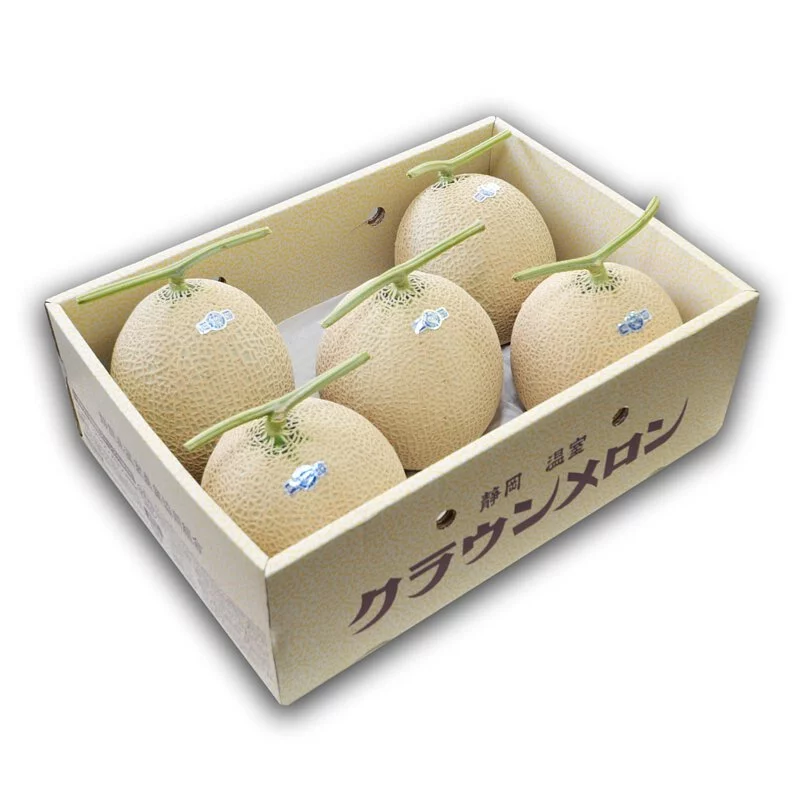 靜岡 A印皇冠 綠肉蜜瓜 [原箱|大裝5-6個一箱]5箱起售（可批發）
